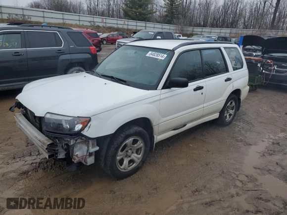 2007 Subaru Forester X with VIN JF1SG63647G739760, listed as a Copart auction lot 84828514 with 205,058 mi miles and Clean Title. Bid and sale history available at carsss.com. Image 1.