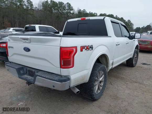 2017 Ford F-150 XL with VIN 1FTEW1EF9HFA70421, listed as a IAAI auction lot 41287884 with 105,630 mi miles. Bid and sale history available at carsss.com. Image 4.
