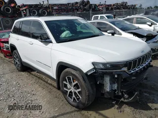 2023 Jeep Grand Cherokee Limited with VIN 1C4RJGBG2PC575507, listed as a IAAI auction lot 41996521 with 37,456 mi miles and . Bid and sale history available at DreamBid. Image 1.