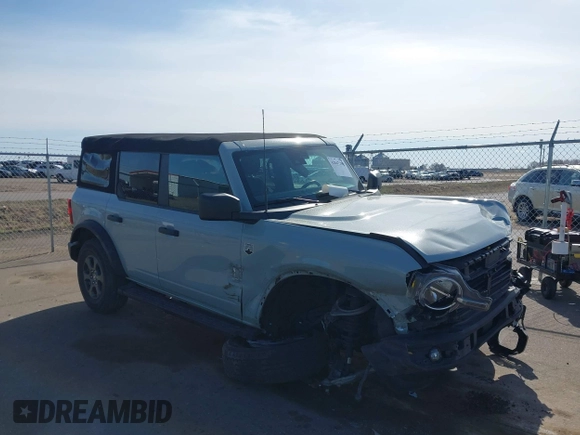 2021 Ford Bronco с VIN 1FMDE5BH9MLA61091, выставлен на аукционе IAAI как лот 42047298 с пробегом 31 479 миль миль и . История ставок и продаж доступна на DreamBid. Изображение 1.