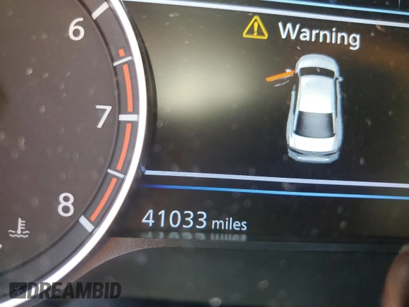 2022 Nissan Altima SV with VIN 1N4BL4DW6NN387840, listed as a Copart auction lot 48819485 with 41,033 mi miles and Salvage Title. Bid and sale history available at DreamBid. Image 9.