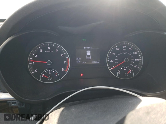 2020 Kia Optima LX z VIN 5XXGT4L34LG381745, wystawiony jako Copart lot #57808785 z przebiegiem 67 740 mil mil oraz Szkoda całkowita • Salvage title. Historia ofert i sprzedaży dostępna na DreamBid. Obrazek 9.