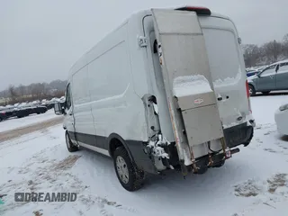 2021 Ford Transit Cargo with VIN 1FTBR1C87MKA51317, listed as a IAAI auction lot 41257947 with 62,000 mi miles and . Bid and sale history available at DreamBid. Image 3.