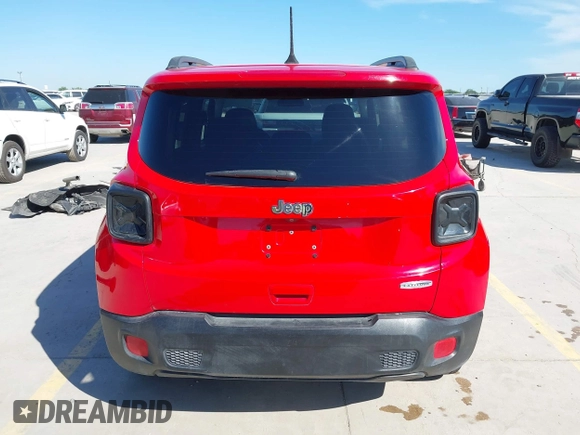 2018 Jeep Renegade Altitude z VIN ZACCJABB6JPG68976, wystawiony jako IAAI lot #42199152 z przebiegiem 113 606 mil mil oraz . Historia ofert i sprzedaży dostępna na DreamBid. Obrazek 16.