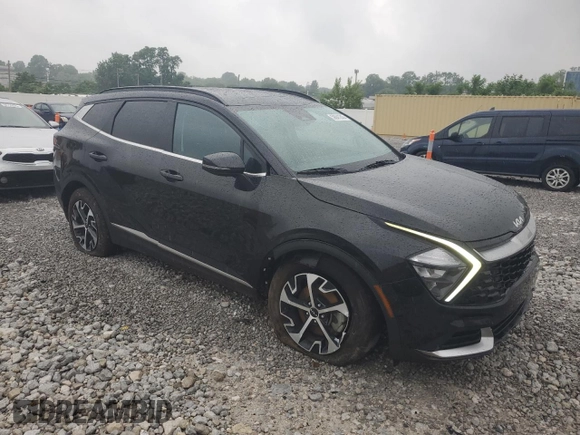 2023 Kia Sportage EX with VIN KNDPVCAG4P7076755, listed as a Copart auction lot 59041245 with 39,132 mi miles and Salvage title. Bid and sale history available at DreamBid. Image 4.