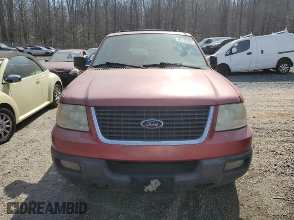 2003 Ford Expedition XLT Value with VIN 1FMPU16W93LC56852, listed as a Copart auction lot 48172025 with 0 mi miles and Salvage Title. Bid and sale history available at carsss.com. Image 5.