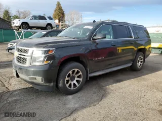 2015 Chevrolet Suburban LT with VIN 1GNSKJKC5FR297522, listed as a Copart auction lot 49248575 with 265,876 mi miles and Clean Title. Bid and sale history available at carsss.com. Image 1.