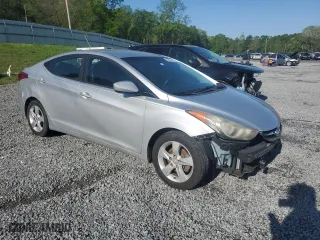 2013 Hyundai Elantra Limited PZEV with VIN 5NPDH4AE3DH269890, listed as a Copart auction lot 52039115 with 196,215 mi miles and Salvage Title. Bid and sale history available at carsss.com. Image 4.