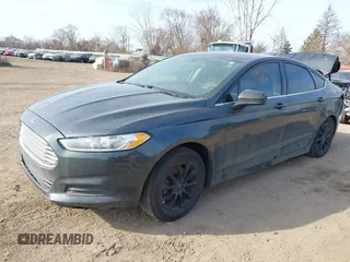 2016 Ford Fusion S with VIN 3FA6P0G75GR152204, listed as a IAAI auction lot 41810291 with 179,879 mi miles. Bid and sale history available at carsss.com. Image 2.