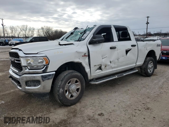 2022 Ram 2500 Tradesman with VIN 3C6UR5CL7NG138736, listed as a Copart auction lot 88311875 with 164,905 mi miles and Non Repairable. Bid and sale history available at carsss.com. Image 1.
