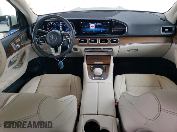 2022 Mercedes-Benz GLS 450 with VIN 4JGFF5KEXNA801997, listed as a Copart auction lot 57117054 with 11,621 mi miles and . Bid and sale history available at DreamBid. Image 8.
