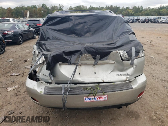 2005 Lexus RX 330 with VIN 2T2HA31U95C070706, listed as a Copart auction lot 73691684 with 176,916 mi miles and Salvage Title. Bid and sale history available at carsss.com. Image 6.