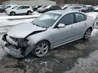 2007 Mazda 3 S Touring with VIN JM1BK324471680235, listed as a Copart auction lot 44908865 with 136,074 mi miles and Salvage Title. Bid and sale history available at DreamBid. Image 1.
