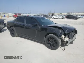 2014 Dodge Charger SE with VIN 2C3CDXBG7EH314658, listed as a Copart auction lot 48160235 with 161,599 mi miles and Salvage Title. Bid and sale history available at carsss.com. Image 4.