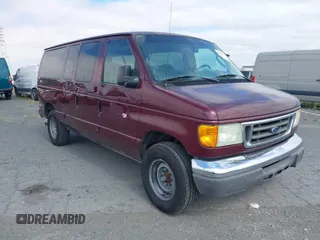 2006 Ford Econoline Passenger XL with VIN 1FBNE31LX6DA61735, listed as a IAAI auction lot 42513965 with 391,753 mi miles and . Bid and sale history available at DreamBid. Image 1.