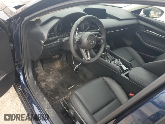 2025 Mazda 3 S Select Sport with VIN 3MZBPABM5SM458480, listed as a Copart auction lot 46854855 with 773 mi miles and Salvage Title. Bid and sale history available at DreamBid. Image 8.