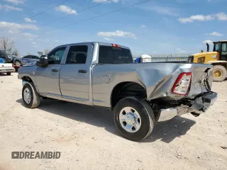 2024 Ram 2500 Tradesman with VIN 3C6UR5CL4RG393141, listed as a Copart auction lot 51021265 with 52 mi miles and Salvage title. Bid and sale history available at DreamBid. Image 2.