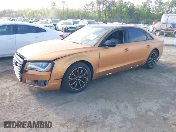 2011 Audi A8 с VIN WAURVAFD3BN013482, выставлен на аукционе IAAI как лот 42109455 с пробегом 179 818 миль миль и . История ставок и продаж доступна на DreamBid. Изображение 2.