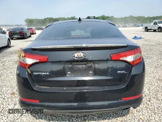 2013 Kia Optima SX with VIN 5XXGR4A60DG110906, listed as a Copart auction lot 60209675 with Not provided miles and Salvage title. Bid and sale history available at DreamBid. Image 6.