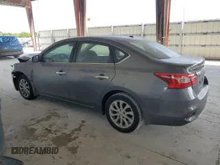 2019 Nissan Sentra SV with VIN 3N1AB7AP9KL607459, listed as a Copart auction lot 52867575 with 58,286 mi miles and Non Repairable. Bid and sale history available at carsss.com. Image 2.