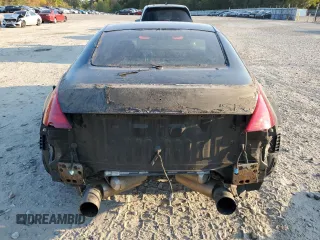 2005 Nissan 350Z with VIN JN1AZ34D05M604790, listed as a Copart auction lot 75707254 with Not Provided miles and Clean Title. Bid and sale history available at DreamBid. Image 6.