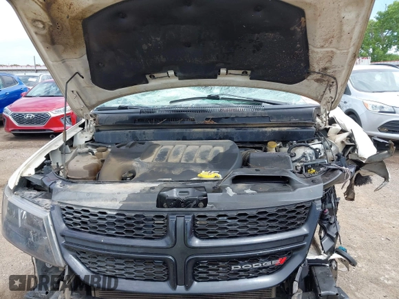 2017 Dodge Journey GT z VIN 3C4PDCEG1HT538747, wystawiony jako IAAI lot #42256460 z przebiegiem Nie podano mil oraz . Historia ofert i sprzedaży dostępna na DreamBid. Obrazek 10.