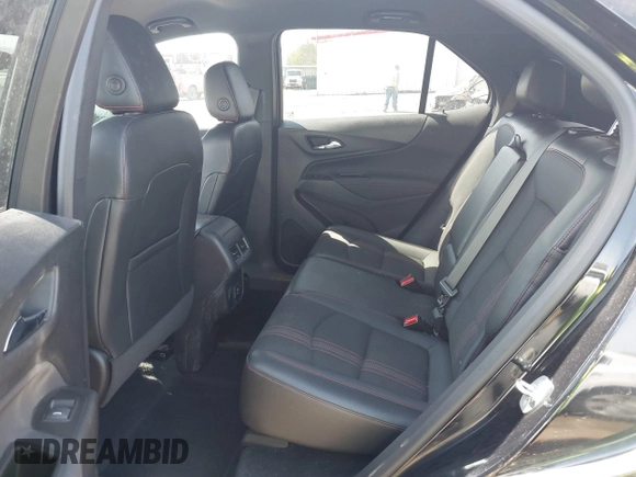 2023 Chevrolet Equinox RS z VIN 3GNAXMEG5PL107594, wystawiony jako IAAI lot #42093279 z przebiegiem 59 663 mil mil oraz . Historia ofert i sprzedaży dostępna na DreamBid. Obrazek 8.