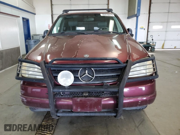1998 Mercedes-Benz M-Class with VIN 4JGAB54E6WA048764, listed as a Copart auction lot 50410075 with 72,580 mi miles and Clean Title. Bid and sale history available at carsss.com. Image 5.