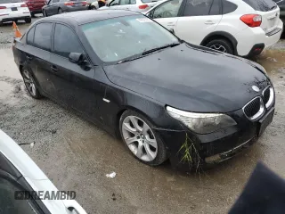 2008 BMW 5 Series 535i with VIN WBANW13598CZ75329, listed as a Copart auction lot 49056144 with Not Provided miles and Clean Title. Bid and sale history available at carsss.com. Image 4.