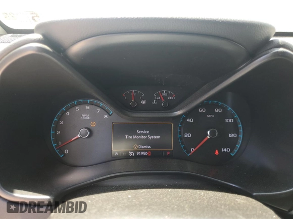2020 Chevrolet Colorado 4WD LT with VIN 1GCGTCENXL1131110, listed as a Copart auction lot 55503655 with 91,950 mi miles and Salvage title. Bid and sale history available at DreamBid. Image 9.