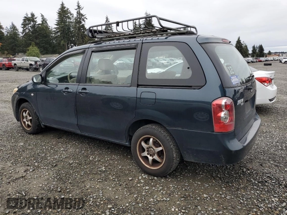 2006 Mazda MPV LX with VIN JM3LW28A860568260, listed as a Copart auction lot 76182084 with 124,092 mi miles and Clean title. Bid and sale history available at DreamBid. Image 2.