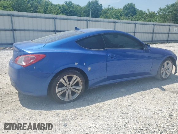 2010 Hyundai Genesis Coupe with VIN KMHHT6KD0AU004794, listed as a Copart auction lot 56877905 with 90,414 mi miles and Clean title. Bid and sale history available at DreamBid. Image 3.