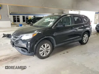 2012 Honda CR-V EX-L with VIN 5J6RM4H74CL003551, listed as a Copart auction lot 51602295 with 84,730 mi miles and Salvage Title. Bid and sale history available at carsss.com. Image 1.