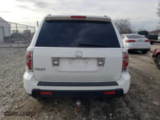 2007 Honda Pilot EX-L with VIN 5FNYF28647B014338, listed as a Copart auction lot 47654135 with 226,888 mi miles and Salvage Title. Bid and sale history available at carsss.com. Image 6.