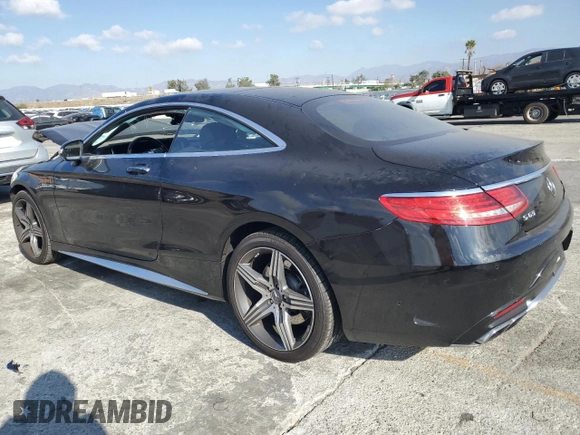 2015 Mercedes-Benz S-Class S 63 AMG with VIN WDDXJ7JB2FA001194, listed as a Copart auction lot 89135965 with 0 mi miles and Salvage Title. Bid and sale history available at carsss.com. Image 2.