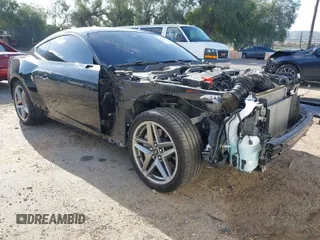 2024 Ford Mustang GT with VIN 1FA6P8CF2R5420174, listed as a IAAI auction lot 41712758 with 18,393 mi miles. Bid and sale history available at carsss.com. Image 1.