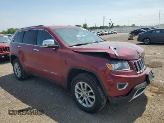 2014 Jeep Grand Cherokee Limited with VIN 1C4RJFBG7EC100846, listed as a Copart auction lot 60416575 with 216,468 mi miles and Salvage title. Bid and sale history available at DreamBid. Image 4.