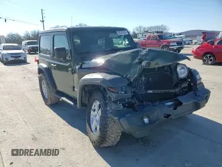 2020 Jeep Wrangler Sport S с VIN 1C4GJXAN4LW350067, выставлен на аукционе Copart как лот 89329535 с пробегом 74 668 миль миль и Списание • Salvage title. История ставок и продаж доступна на DreamBid. Изображение 10.