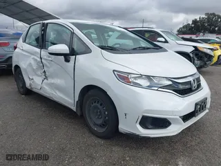 2020 Honda Fit LX with VIN 3HGGK5H41LM701842, listed as a IAAI auction lot 41587539 with 120,210 mi miles. Bid and sale history available at carsss.com. Image 1.
