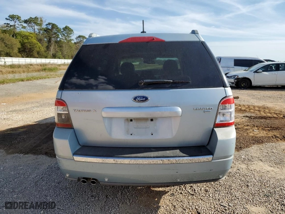 2008 Ford Taurus X Limited with VIN 1FMDK06W98GA13660, listed as a Copart auction lot 50337905 with 220,555 mi miles and Salvage Title. Bid and sale history available at carsss.com. Image 6.