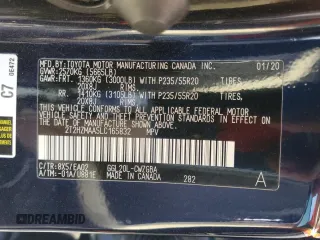 2020 Lexus RX with VIN 2T2HZMAA5LC165832, listed as a Copart auction lot 51622885 with 41,223 mi miles and Salvage Title. Bid and sale history available at carsss.com. Image 13.