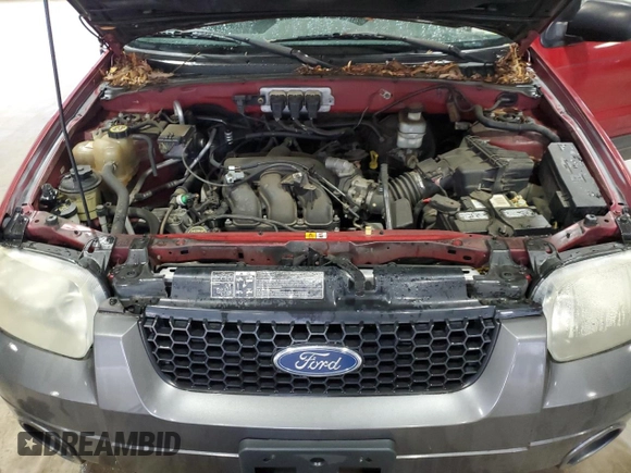 2005 Ford Escape XLT with VIN 1FMYU93115KA57475, listed as a Copart auction lot 51504325 with 165,235 mi miles and Salvage Title. Bid and sale history available at carsss.com. Image 13.