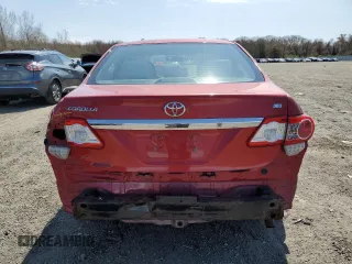2012 Toyota Corolla L with VIN 2T1BU4EE5CC821419, listed as a Copart auction lot 54630385 with 166,401 mi miles and Clean Title. Bid and sale history available at DreamBid. Image 6.