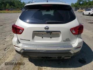 2017 Nissan Pathfinder SV z VIN 5N1DR2MM6HC684445, wystawiony jako Copart lot #59419275 z przebiegiem 104 627 mil mil oraz Czysty tytuł • Clean title. Historia ofert i sprzedaży dostępna na DreamBid. Obrazek 6.