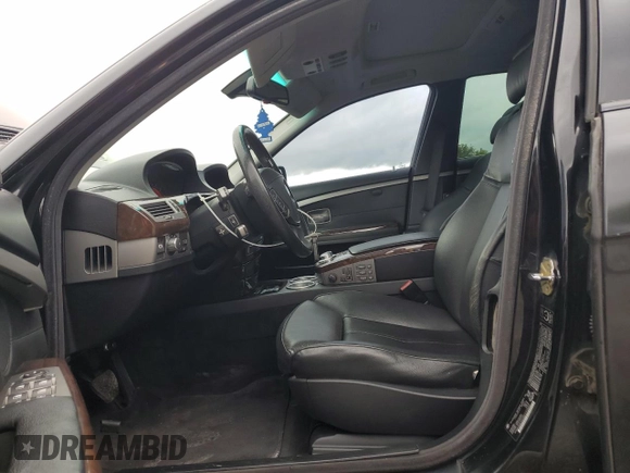 2008 BMW 7 Series 750Li with VIN WBAHN83508DT77682, listed as a Copart auction lot 72649744 with 176,832 mi miles and Clean Title. Bid and sale history available at DreamBid. Image 7.
