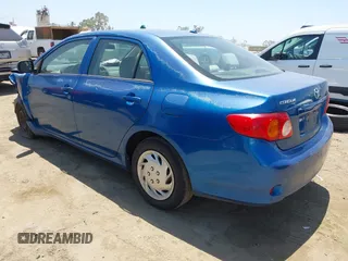 2009 Toyota Corolla with VIN 1NXBU40E39Z073140, listed as a IAAI auction lot 42554988 with 322,083 mi miles and . Bid and sale history available at DreamBid. Image 3.