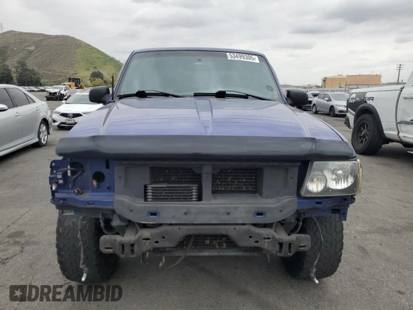 2003 Ford Ranger XL Fleet with VIN 1FTYR44V73PB03210, listed as a Copart auction lot 53499305 with 166,212 mi miles and Salvage title. Bid and sale history available at DreamBid. Image 5.