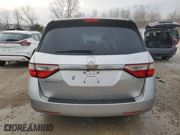 2011 Honda Odyssey EX-L with VIN 5FNRL5H62BB035163, listed as a Copart auction lot 49179955 with 237,661 mi miles and Non Repairable. Bid and sale history available at carsss.com. Image 6.