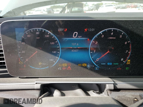 2020 Mercedes-Benz GLS 450 z VIN 4JGFF5KE4LA214594, wystawiony jako Copart lot #55739525 z przebiegiem 40 607 mil mil oraz Nie do naprawy • Non repairable. Historia ofert i sprzedaży dostępna na DreamBid. Obrazek 9.