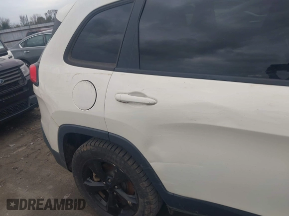 2018 Jeep Cherokee Limited with VIN 1C4PJMDB8JD613833, listed as a IAAI auction lot 40831461 with 134,497 mi miles. Bid and sale history available at carsss.com. Image 17.